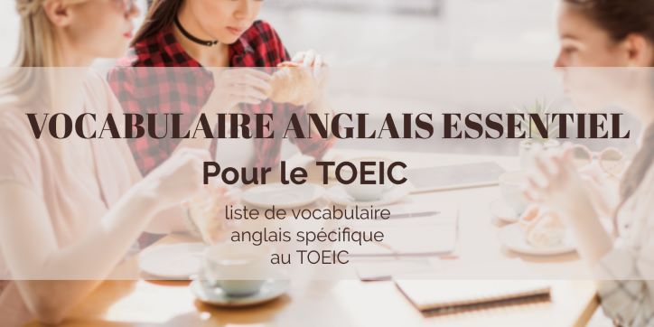 vocabulaire TOEIC liste PDF